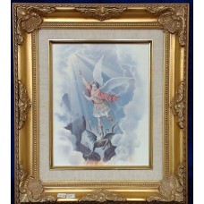 St. Michael the Archangel  framed